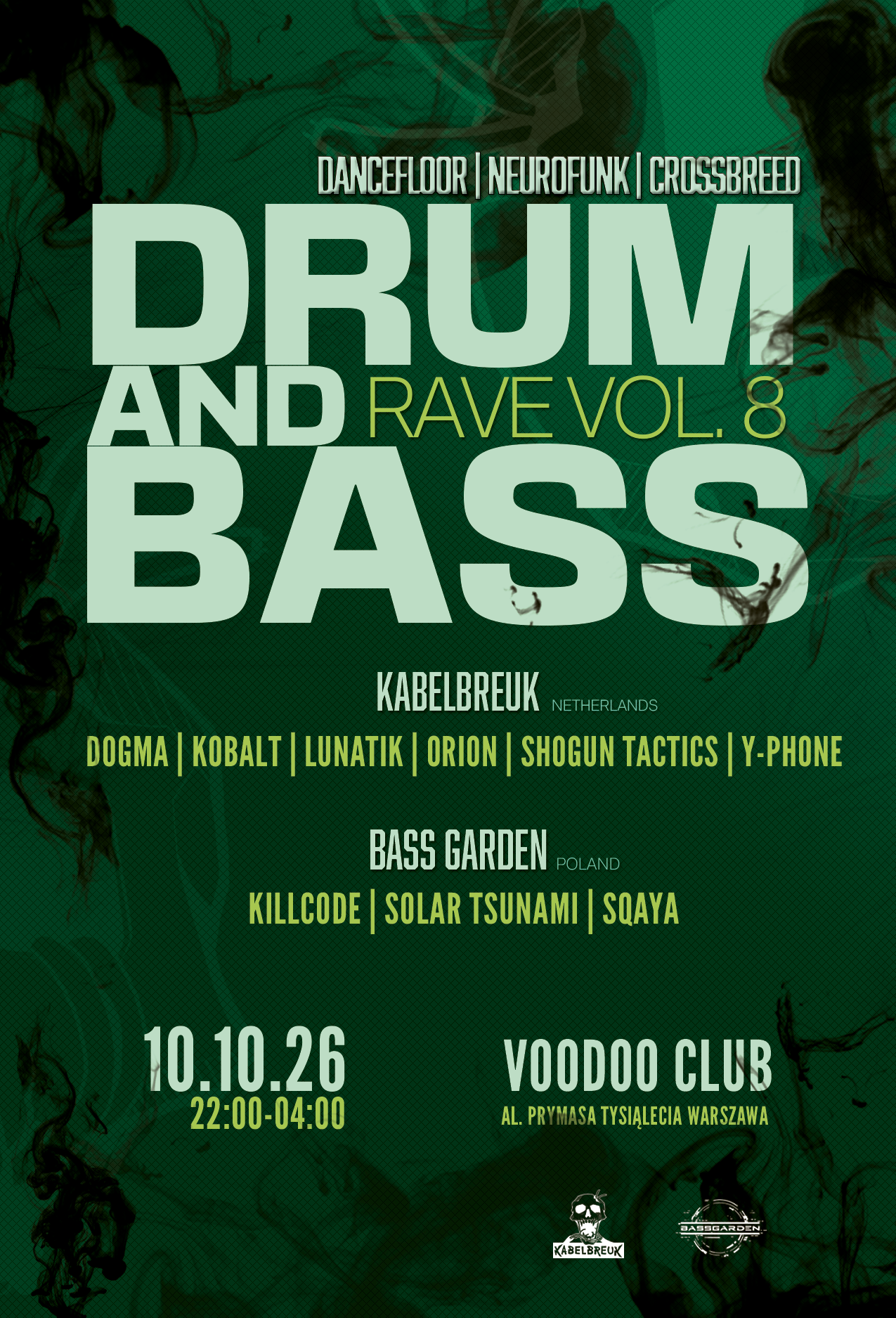 Drum & Bass Rave vol. 8 - Line-up